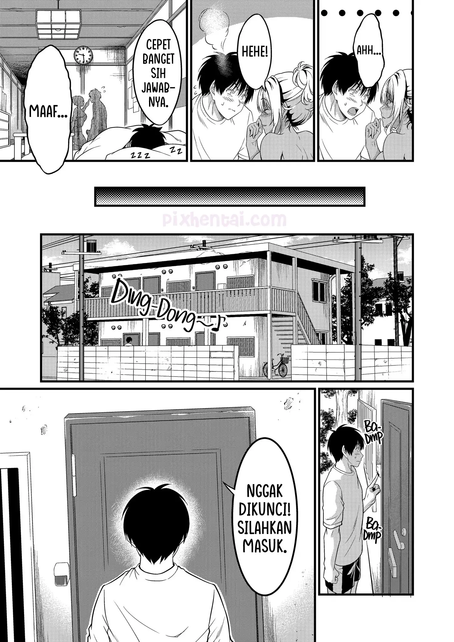 Komik hentai xxx manga sex bokep Yojouhan Ikken Apart de Komochi Dosukebe Rinjin to Asedaku Noukou na Otsukiai 30